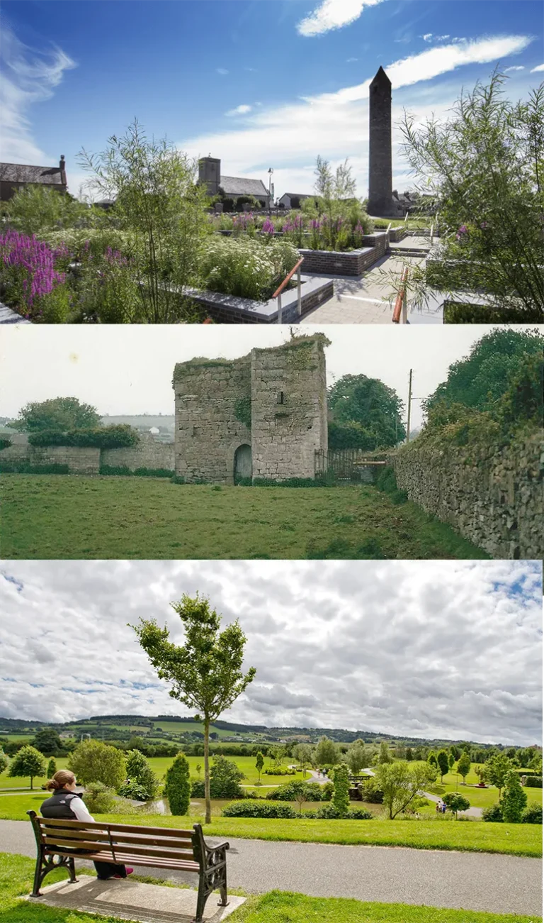 Clondalkin round towers and newcastle lyons and rathcoole scenery