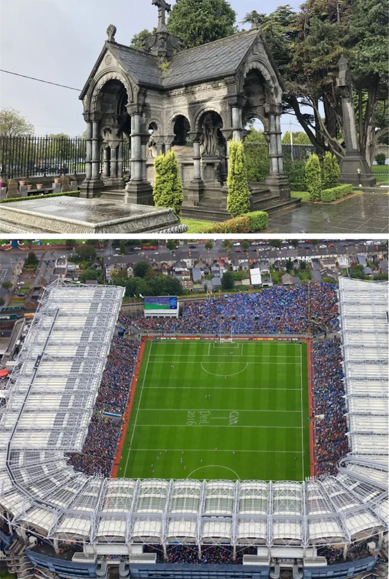 Glasnevin cemetary and croke park
